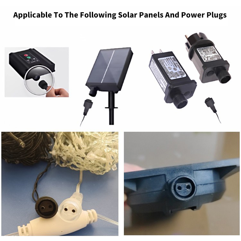 Outdoor 2Pin LED Connector wit - Outdoor Lighting Extension Cable review and price