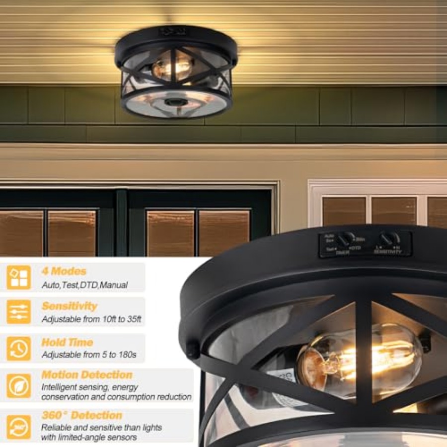 Motion Sensor Outdoor Ceiling  - Outdoor Lighting Sensor review and price