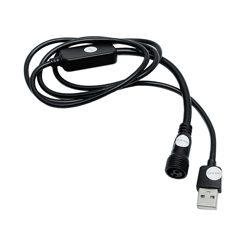 USB Male To 2 Pin Female Charg - Outdoor Lighting Extension Cable review and price