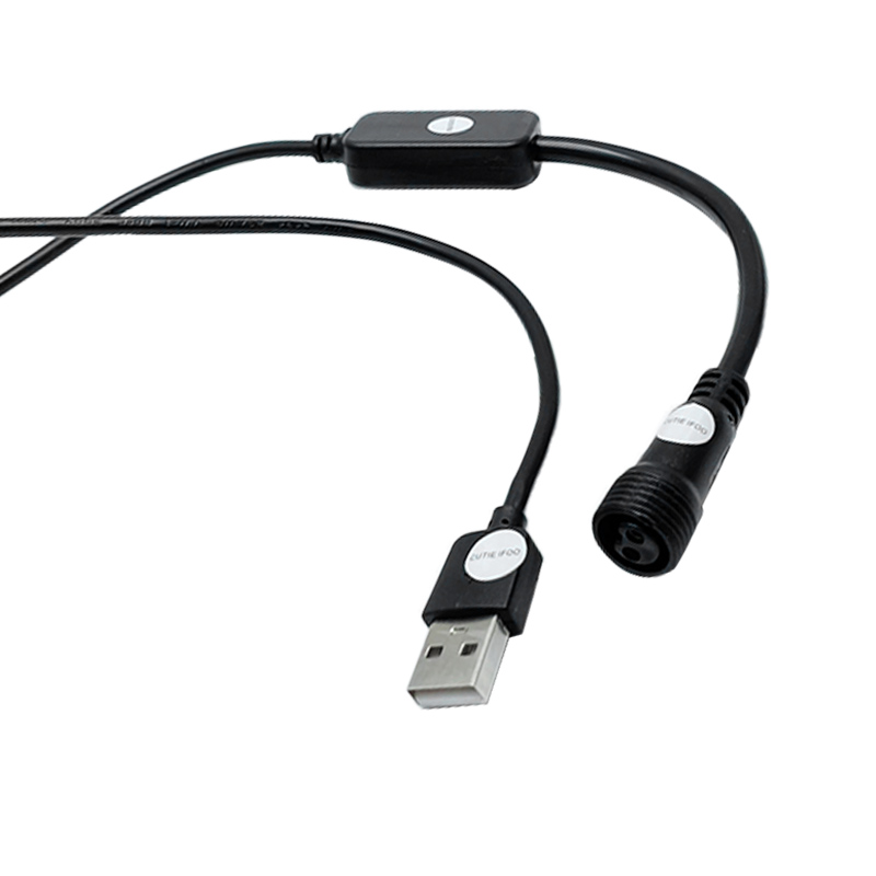 USB Male To 2 Pin Female Charg - Outdoor Lighting Extension Cable review and price