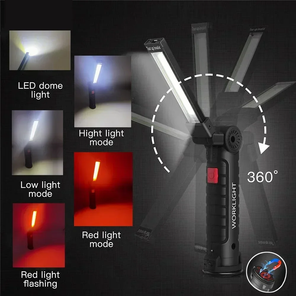 LED COB Flashlight USB Recharg - Outdoor Lighting Setup review and price