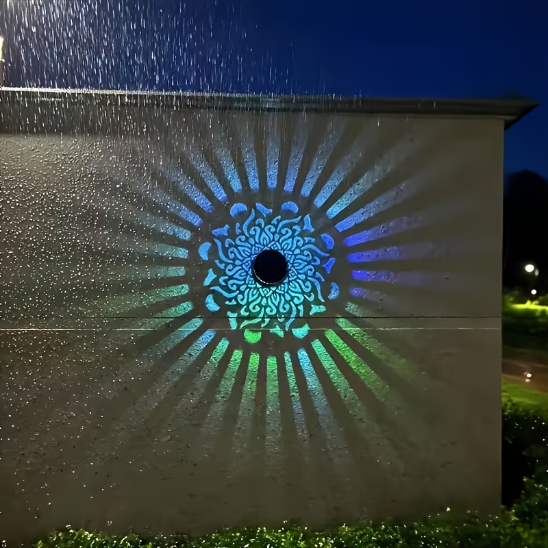 Solar LED Wall Light Mandala P - Outdoor Lighting Effects review and price