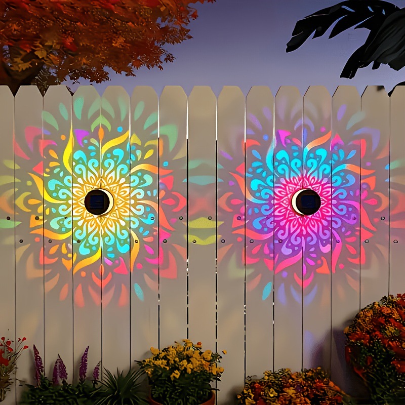 Solar LED Wall Light Mandala P - Outdoor Lighting Effects review and price
