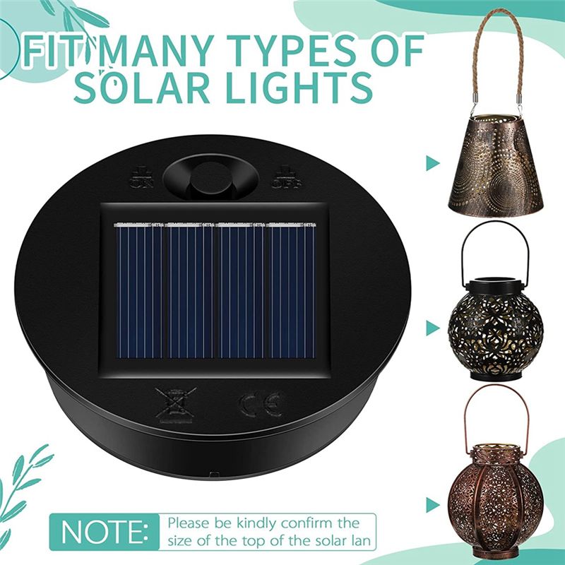 12 Pack Replacement Solar Ligh - Outdoor Lighting Solar Panel review and price