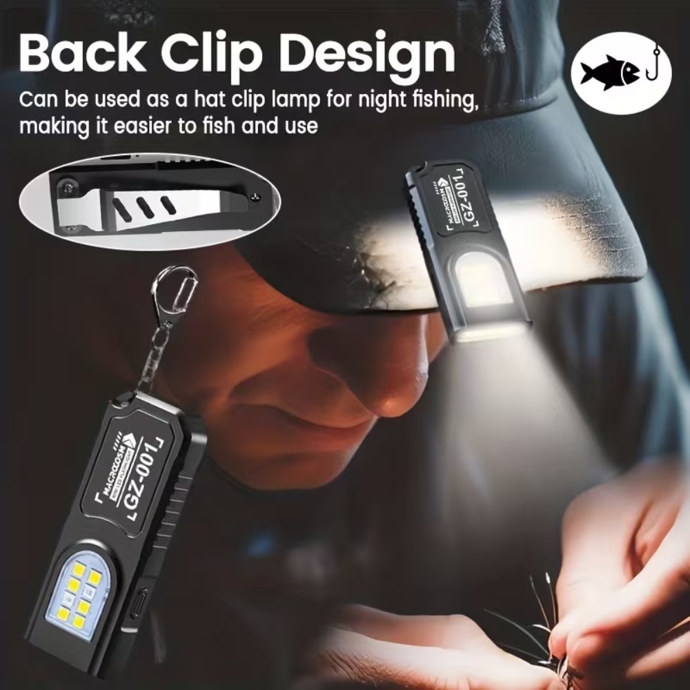 Mini COB LED Keychain Flashlig - Outdoor Lighting Setup review and price
