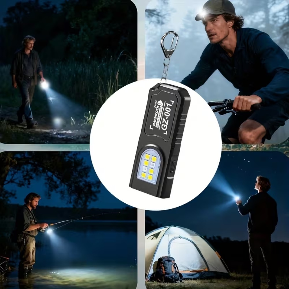 Mini COB LED Keychain Flashlig - Outdoor Lighting Setup review and price